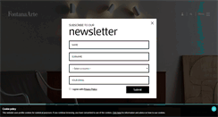 Desktop Screenshot of fontanaarte.com